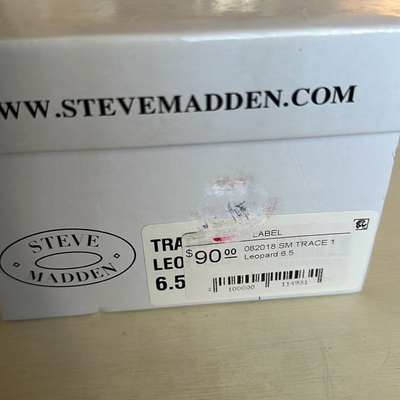 Steve Madden Trace Leopard Flats - Picture 5 of 5